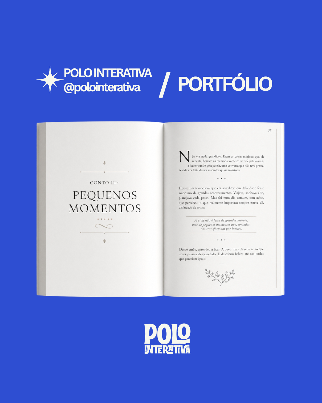 Diagramação de interior 8